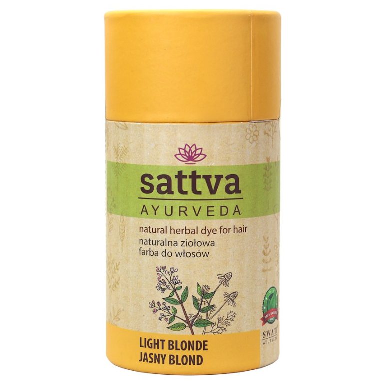 HENNA JASNY BLOND ECO 150 g - SATTVA (AYURVEDA)