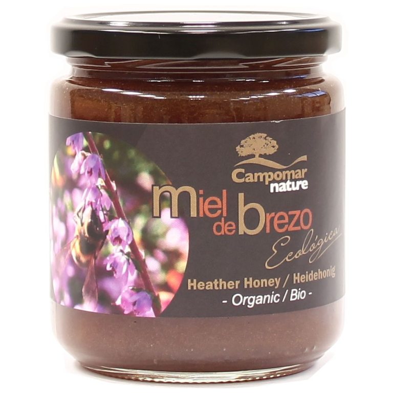 MIÓD WRZOSOWY BIO 480 g - CAMPOMAR NATURE