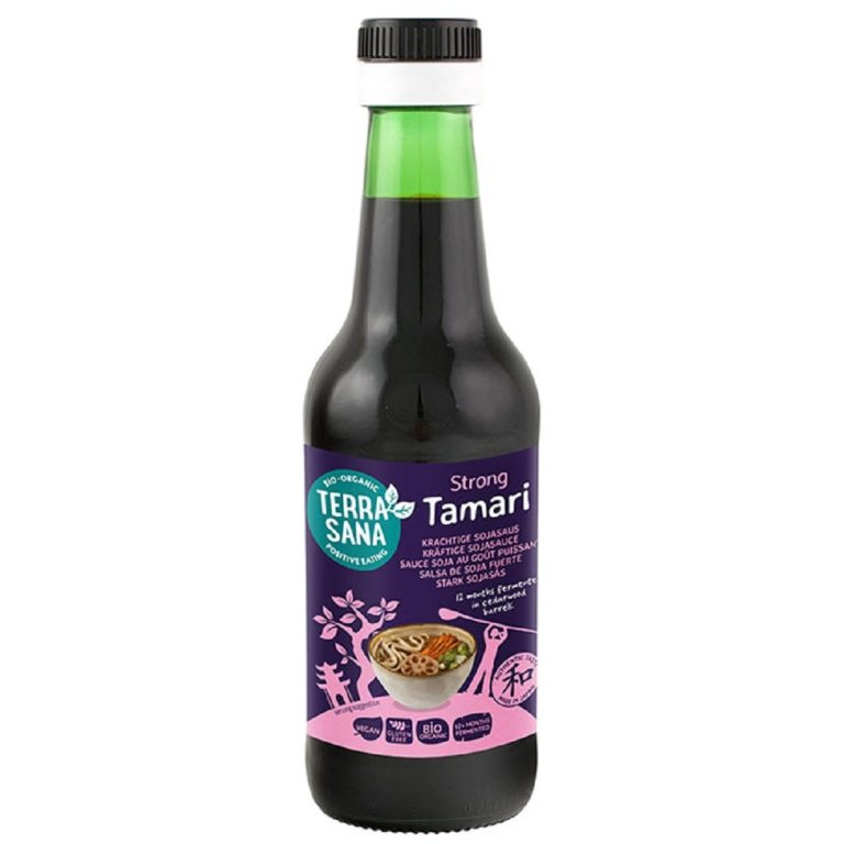 SOS SOJOWY TAMARI MOCNY BEZGLUTENOWY BIO 250 ml - TERRASANA