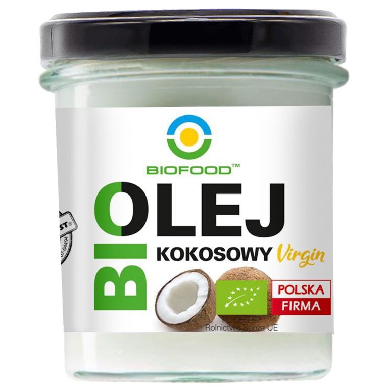 OLEJ KOKOSOWY VIRGIN BIO 260 ml - BIOFOOD