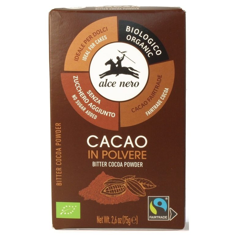 KAKAO W PROSZKU FAIR TRADE BIO 75 g - ALCE NERO