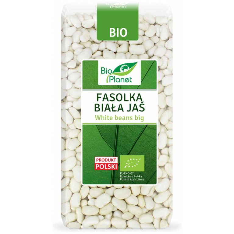 FASOLKA BIAŁA JAŚ BIO 400 g - BIO PLANET