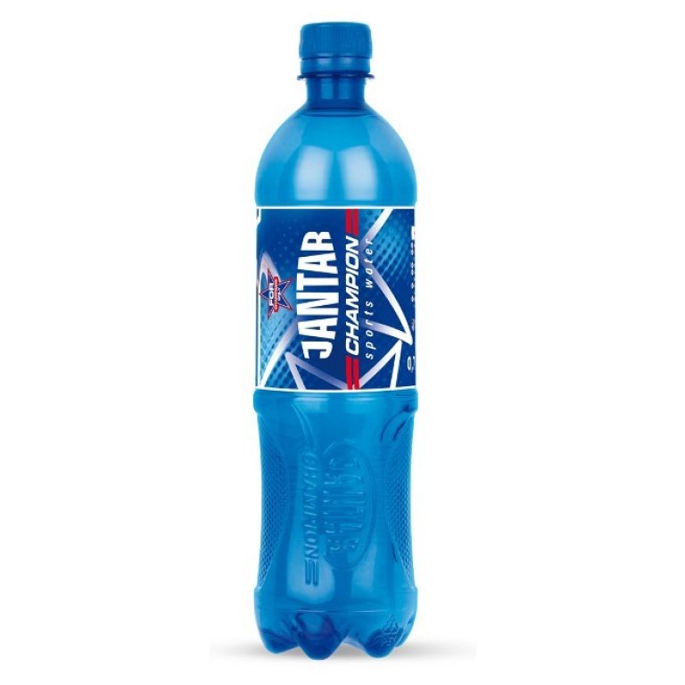 WODA ŹRÓDLANA ŚREDNIOZMINERALIZOWANA CHAMPION NIEGAZOWANA 700 ml - JANTAR