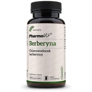 BERBERYNA (388 mg) BEZGLUTENOWA 60 KAPSUŁEK - PHARMOVIT (CLASSIC)