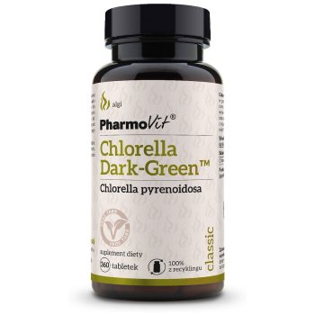 CHLORELLA DARK-GREEN (250 mg) BEZGLUTENOWA 360 TABLETEK - PHARMOVIT (CLASSIC)