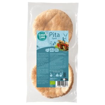 CHLEB PITA ORKISZOWY BIO 560 g - TERRASANA