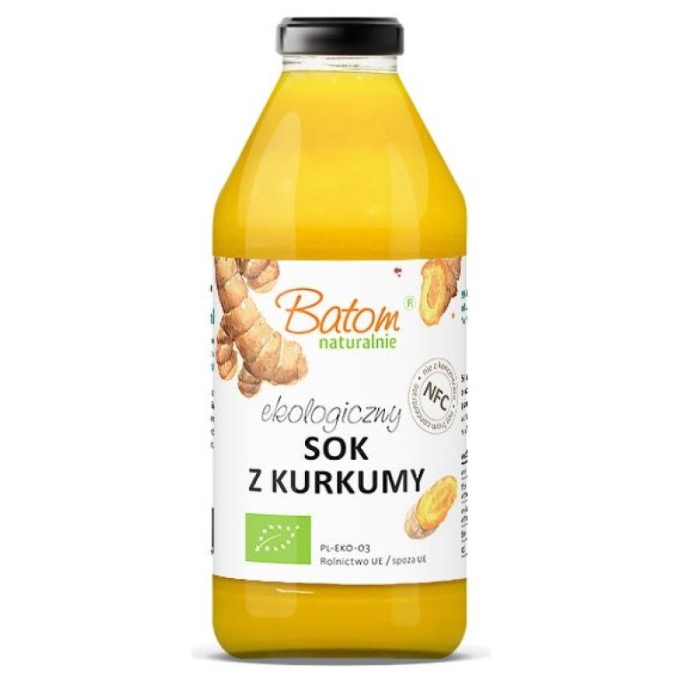 SOK Z KURKUMY NFC BIO 330 ml - BATOM