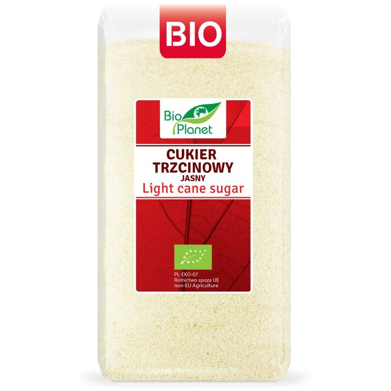 CUKIER TRZCINOWY JASNY BIO 500 g - BIO PLANET
