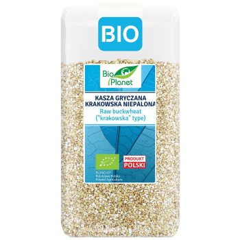 KASZA GRYCZANA KRAKOWSKA NIEPALONA BIO 500 g - BIO PLANET