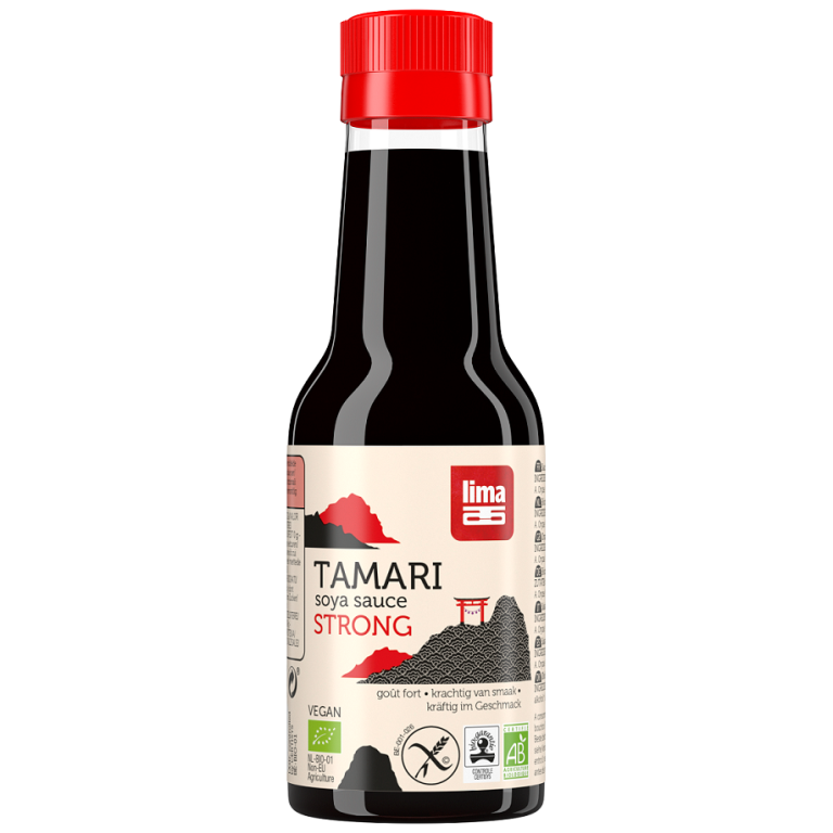 SOS SOJOWY TAMARI MOCNY BEZGLUTENOWY BIO 145 ml - LIMA