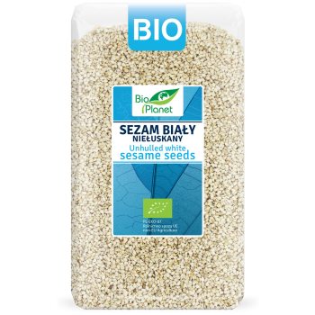 SEZAM BIAŁY NIEŁUSKANY BIO 1 kg - BIO PLANET