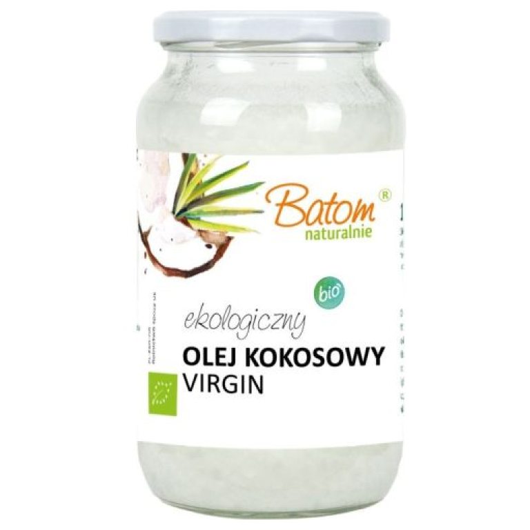 OLEJ KOKOSOWY VIRGIN BIO 1 L - BATOM