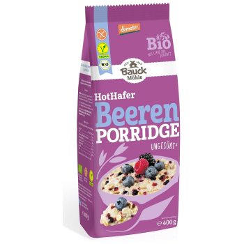 OWSIANKA Z OWOCAMI LEŚNYMI BEZ DODATKU CUKRÓW BEZGLUTENOWA DEMETER BIO 400 g - BAUCK HOF