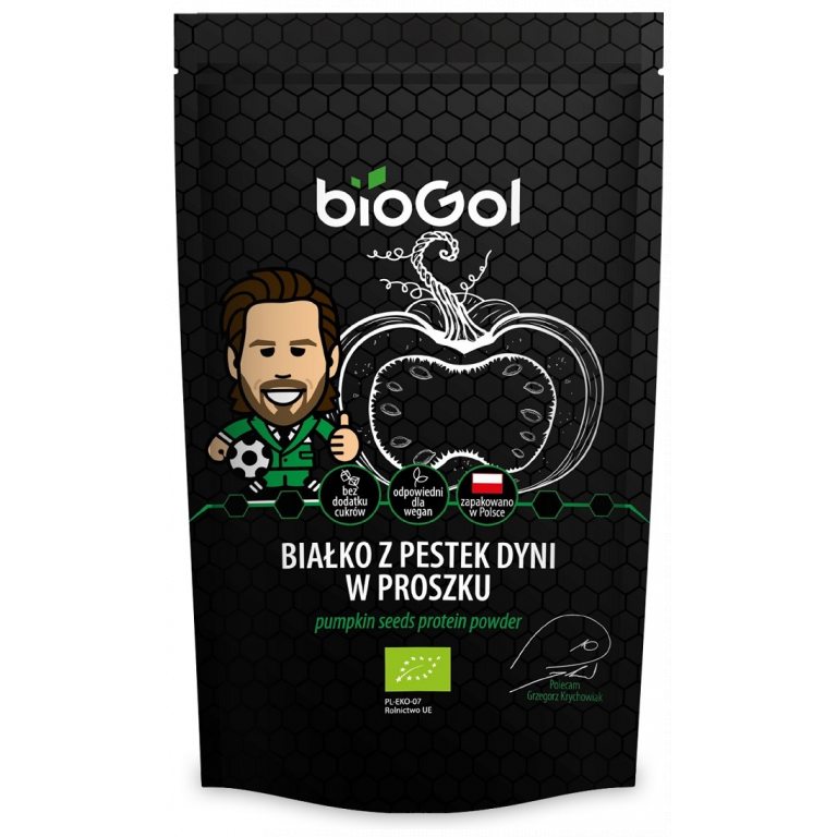 BIAŁKO Z PESTEK DYNI BIO 150 g - BIOGOL