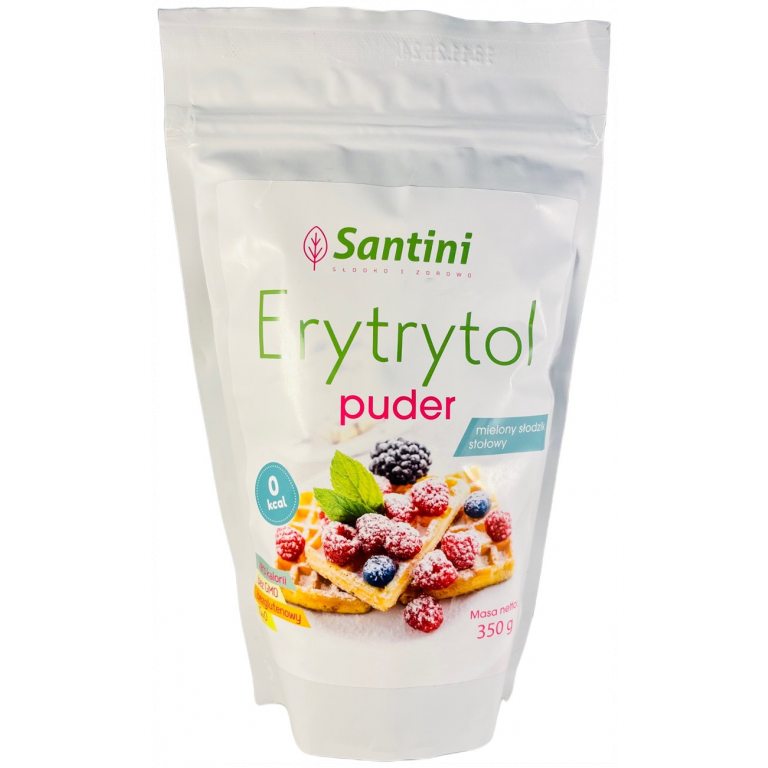 ERYTRYTOL PUDER BEZGLUTENOWY 350 g - SANTINI