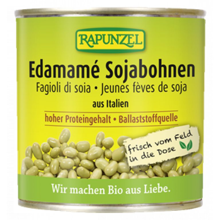 SOJA EDAMAME W ZALEWIE BIO 200 g (130 g) - RAPUNZEL