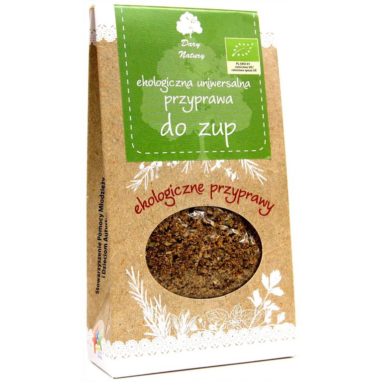 PRZYPRAWA UNIWERSALNA DO ZUP BIO 50 g - DARY NATURY