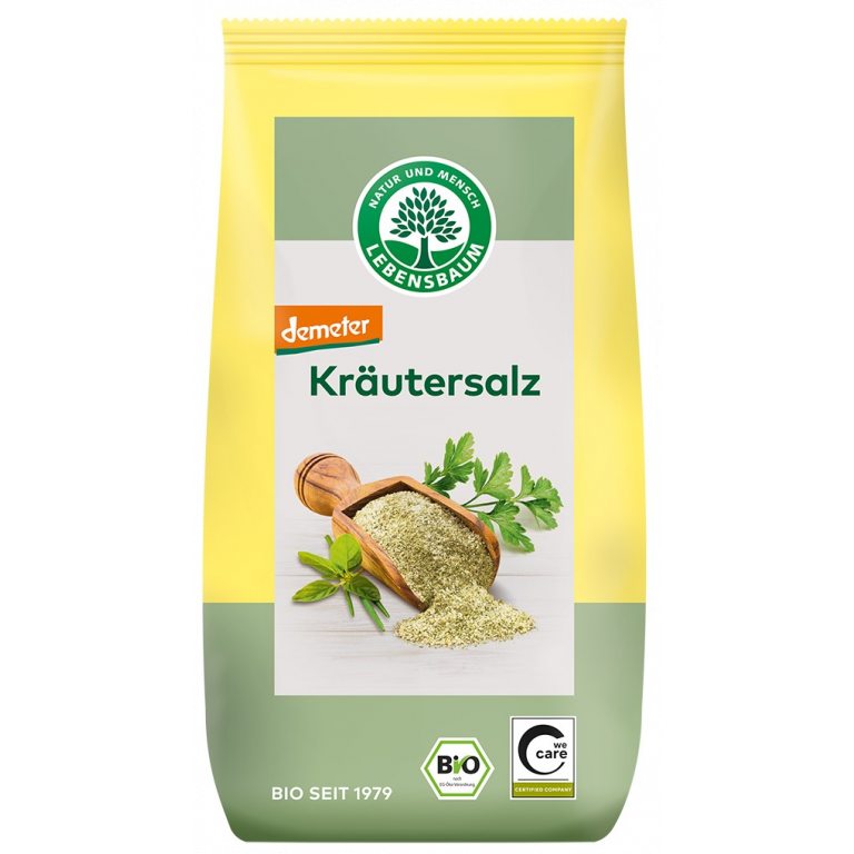 SÓL ZIOŁOWA DEMETER BIO 500 g - LEBENSBAUM