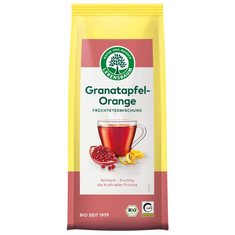 HERBATKA GRANAT - POMARAŃCZA BIO 75 g - LEBENSBAUM