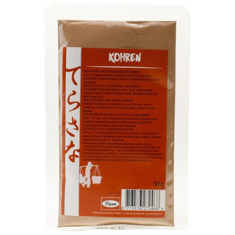 KOHREN (KORZEŃ LOTOSU MIELONY) 50 g - TERRASANA