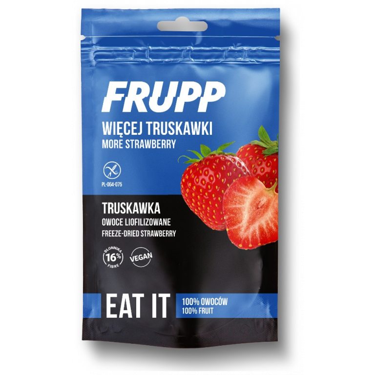 TRUSKAWKI LIOFILIZOWANE BEZGLUTENOWE 13 g - CELIKO (FRUPP)