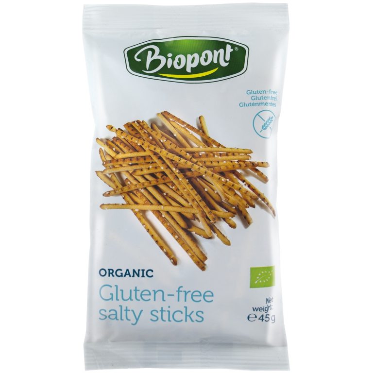 PALUSZKI SOLONE BEZGLUTENOWE BIO 45 g - BIOPONT