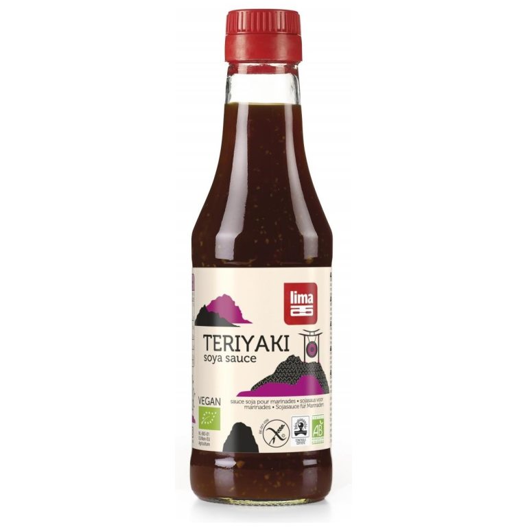 SOS SOJOWY SŁODKI TERIYAKI BEZGLUTENOWY BIO 250 ml - LIMA
