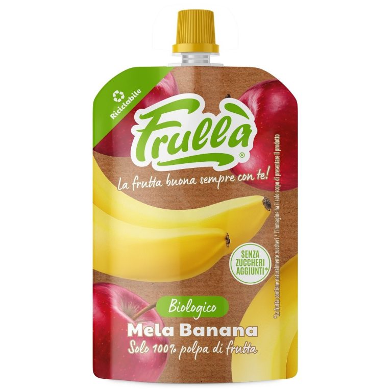 MUS JABŁKO - BANAN BEZ DODATKU CUKRÓW BIO 100 g - NATURA NUOVA