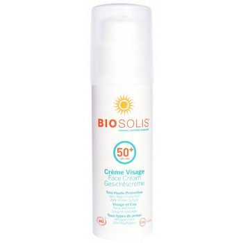 KREM PRZECIWSŁONECZNY DO TWARZY SPF 50+ ECO 50 ml - BIOSOLIS (PRODUKT SEZONOWY)