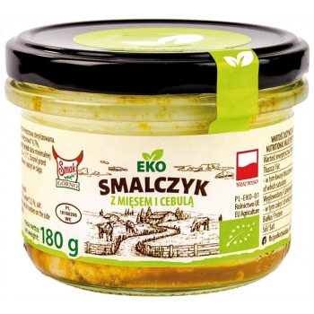 SMALCZYK Z MIĘSEM I CEBULKĄ BIO 180 g - SMAK EKO