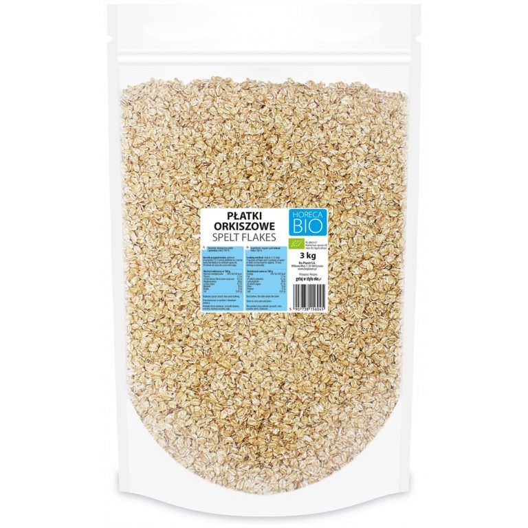 PŁATKI ORKISZOWE BIO 3 kg - HORECA (BIO PLANET)