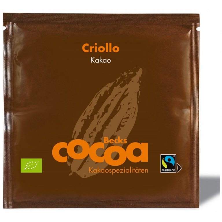 KAKAO CRIOLLO W PROSZKU FAIR TRADE BEZGLUTENOWE BIO 20 g - BECKS COCOA