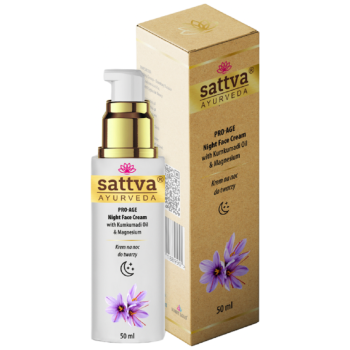 KREM DO TWARZY PRO-AGE NA NOC 50 ml - SATTVA (AYURVEDA)