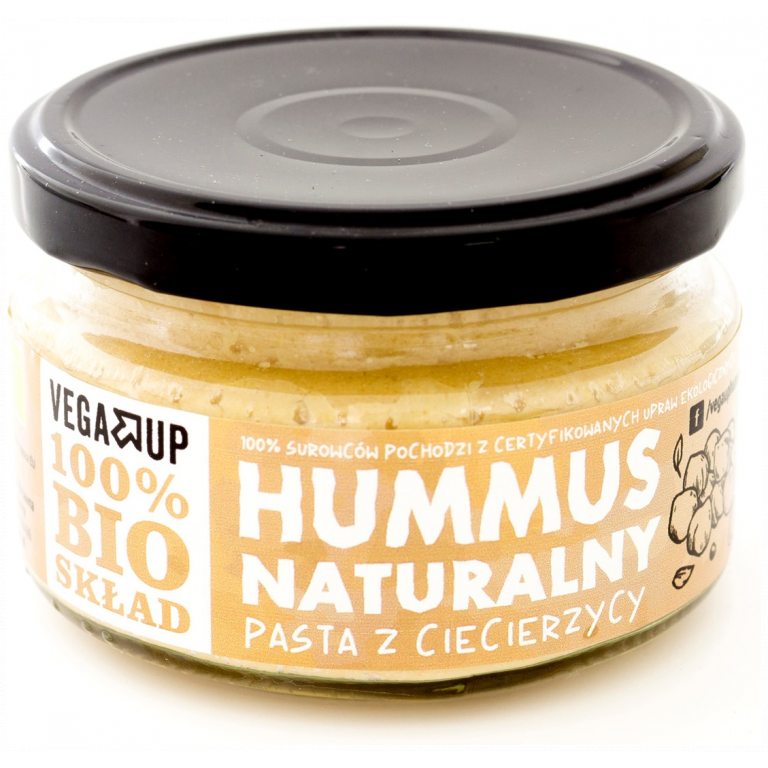 HUMMUS NATURALNY BIO 190 g - VEGA UP