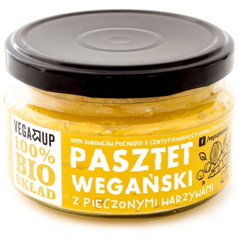 PASZTET WEGAŃSKI Z PIECZONYMI WARZYWAMI BIO 190 g - VEGA UP