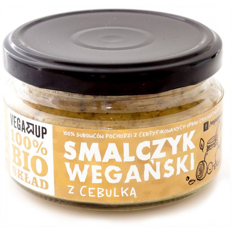 SMALCZYK WEGAŃSKI Z CEBULĄ BIO 190 g - VEGA UP