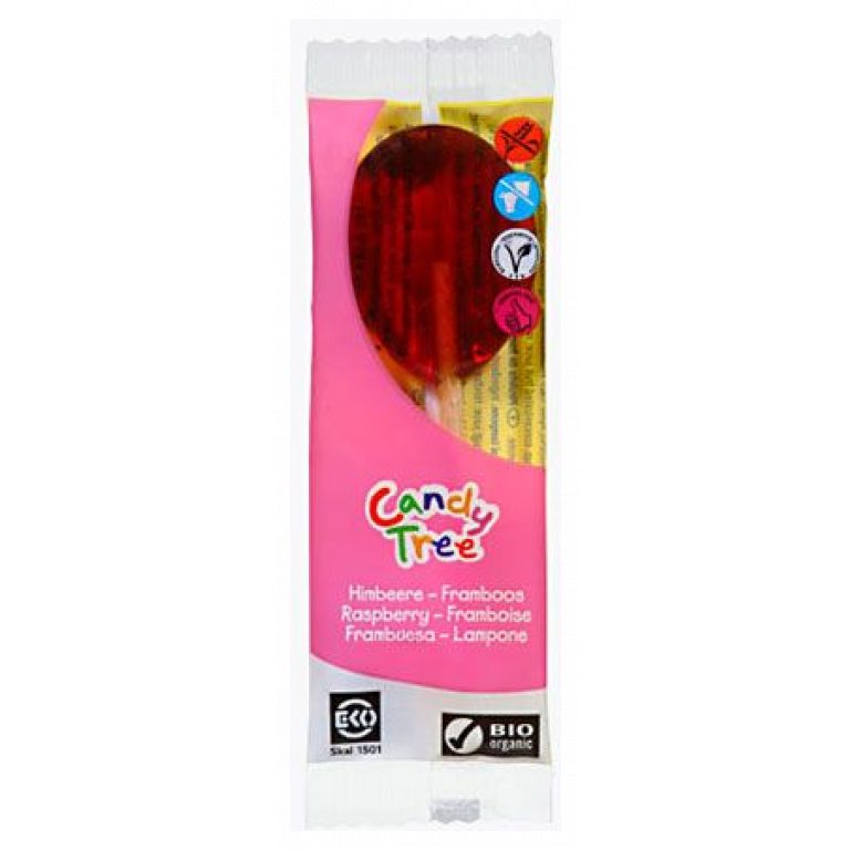 LIZAK MALINOWY BEZGLUTENOWY BIO 13 g - CANDY TREE