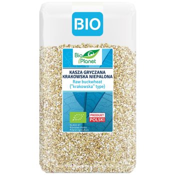 KASZA GRYCZANA KRAKOWSKA NIEPALONA BIO 1 kg - BIO PLANET