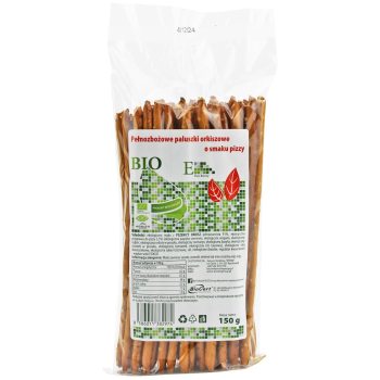 PALUSZKI ORKISZOWE PEŁNOZIARNISTE O SMAKU PIZZY BIO 150 g - ENVOY