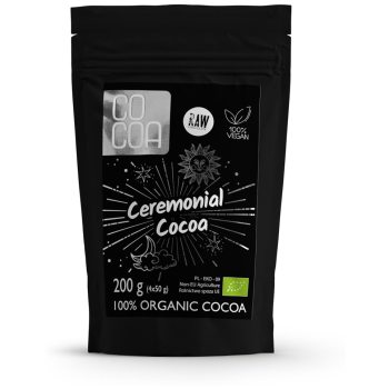 KAKAO CEREMONIALNE BIO (TABLICZKI 4 x 50 g) 200 g - COCOA