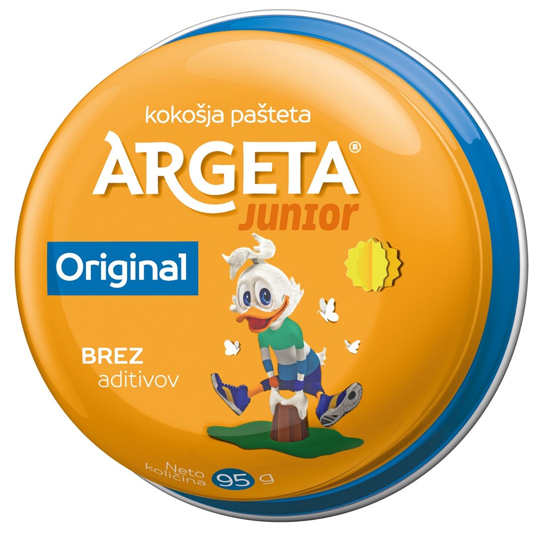 PASTA Z KURCZAKA JUNIOR BEZGLUTENOWA 95 g - ARGETA