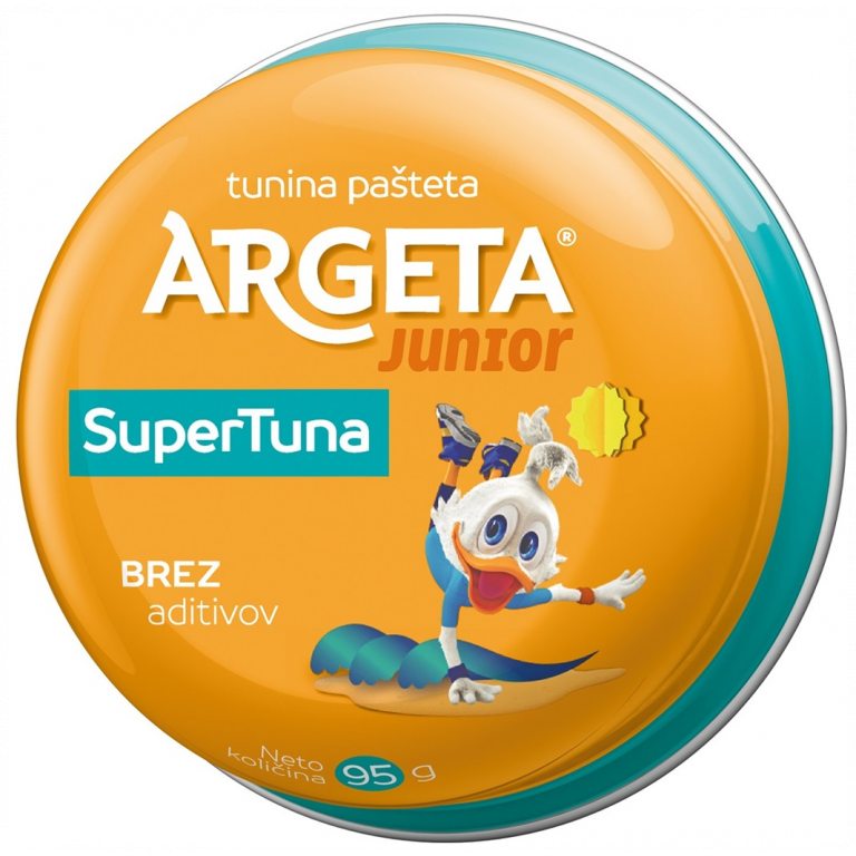 PASTA Z TUŃCZYKA JUNIOR BEZGLUTENOWA 95 g - ARGETA