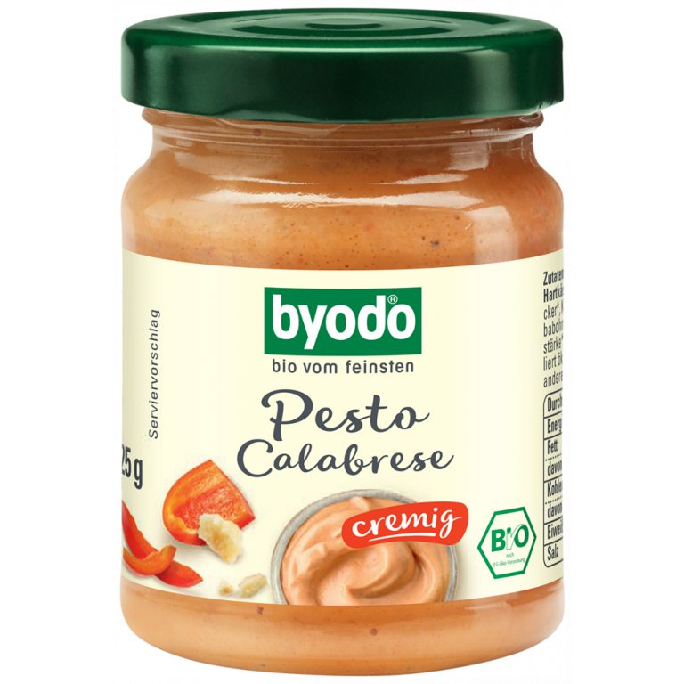 PESTO CALABRESE BIO 125 g - BYODO