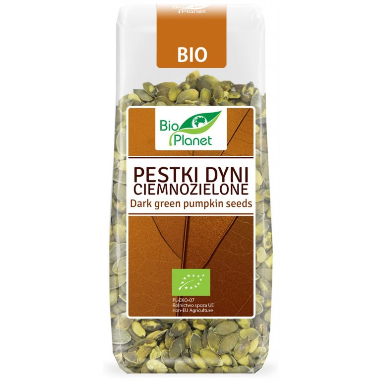 PESTKI DYNI CIEMNOZIELONE BIO 150 g - BIO PLANET