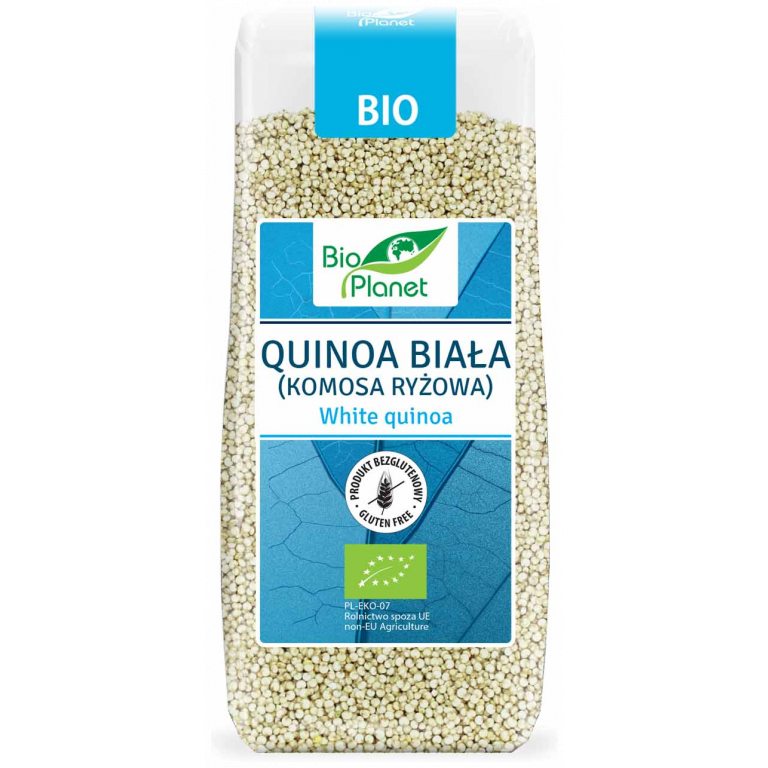 QUINOA BIAŁA (KOMOSA RYŻOWA) BEZGLUTENOWA BIO 250 g - BIO PLANET