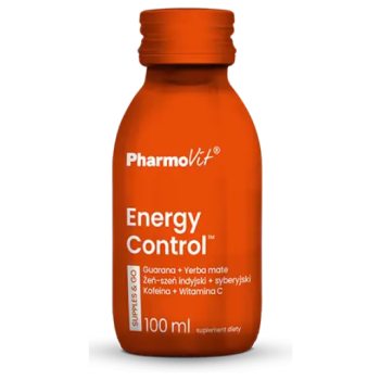 SHOT ENERGY CONTROL BEZGLUTENOWY 100 ml - PHARMOVIT (SUPPLES & GO)