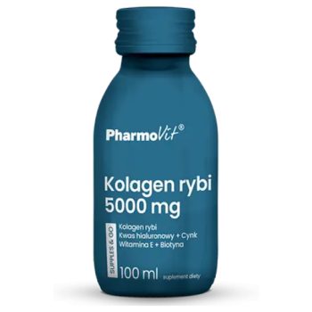 SHOT KOLAGEN RYBI (5000 mg) BEZGLUTENOWY 100 ml - PHARMOVIT (SUPPLES & GO)