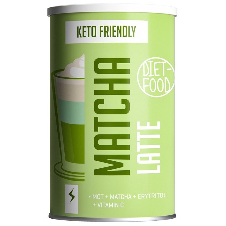 LATTE MATCHA KETO 300 g - DIET-FOOD