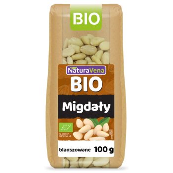 MIGDAŁY BLANSZOWANE BIO 100 g - NATURAVENA