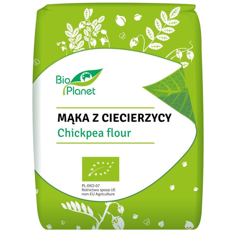 MĄKA Z CIECIERZYCY BIO 800 g - BIO PLANET